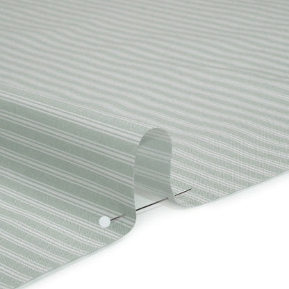 Printed Quilting Cotton by Ghazal Razavi for FIGO Studio - Mint Stripes - Nest Collection