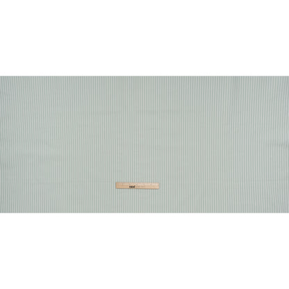 Printed Quilting Cotton by Ghazal Razavi for FIGO Studio - Mint Stripes - Nest Collection