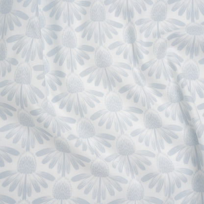 Printed Quilting Cotton by Anna Maria Textiles for Northcott - Cloud Coneflower Floral - Indelible Soft Collection
