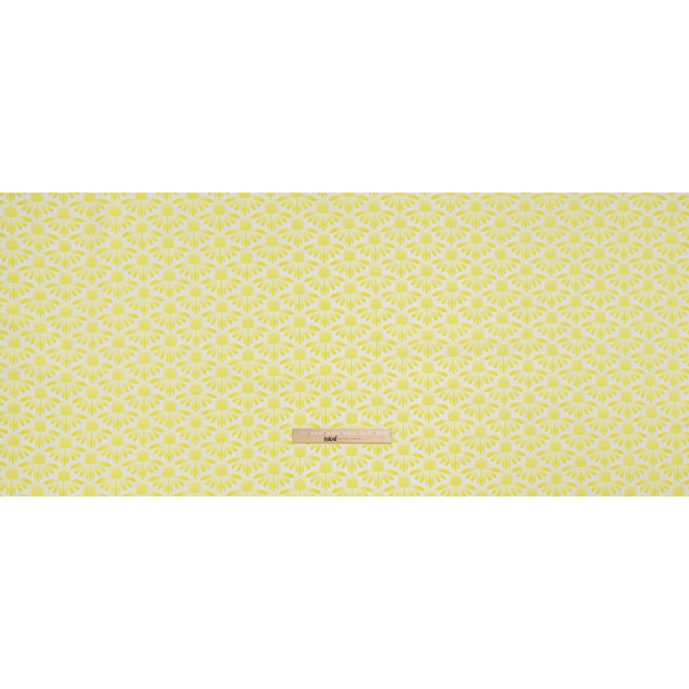 Printed Quilting Cotton by Anna Maria Textiles for Northcott - Sun Coneflower Floral - Indelible Soft Collection