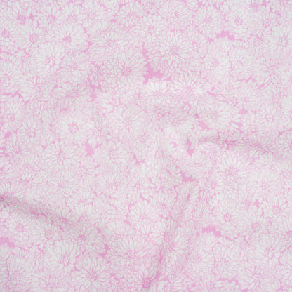 Printed Quilting Cotton by Anna Maria Textiles for Northcott - Pucker Up Mums Floral - Indelible Soft Collection