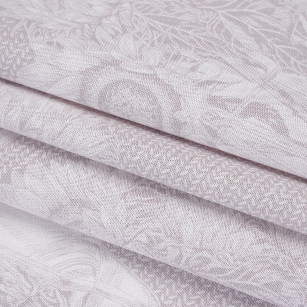 Printed Quilting Cotton by Anna Maria Textiles for Northcott - Breath Sunflowers Floral - Indelible Soft Collection