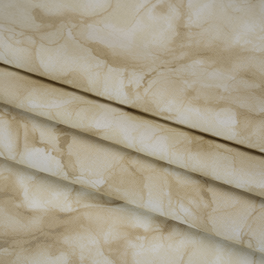 Printed Quilting Cotton by Northcott - Taupe Abstract - Mirage Collection