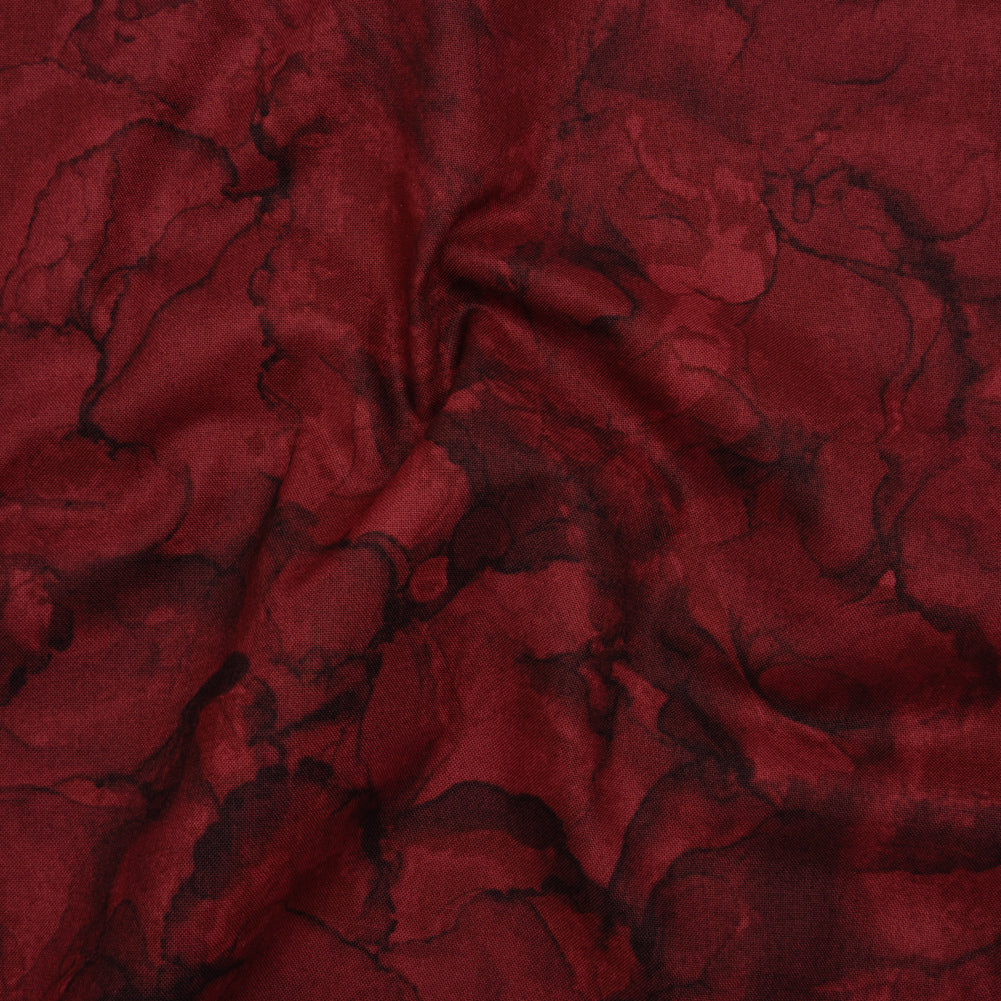 Printed Quilting Cotton by Northcott - Sangria Abstract - Mirage Collection