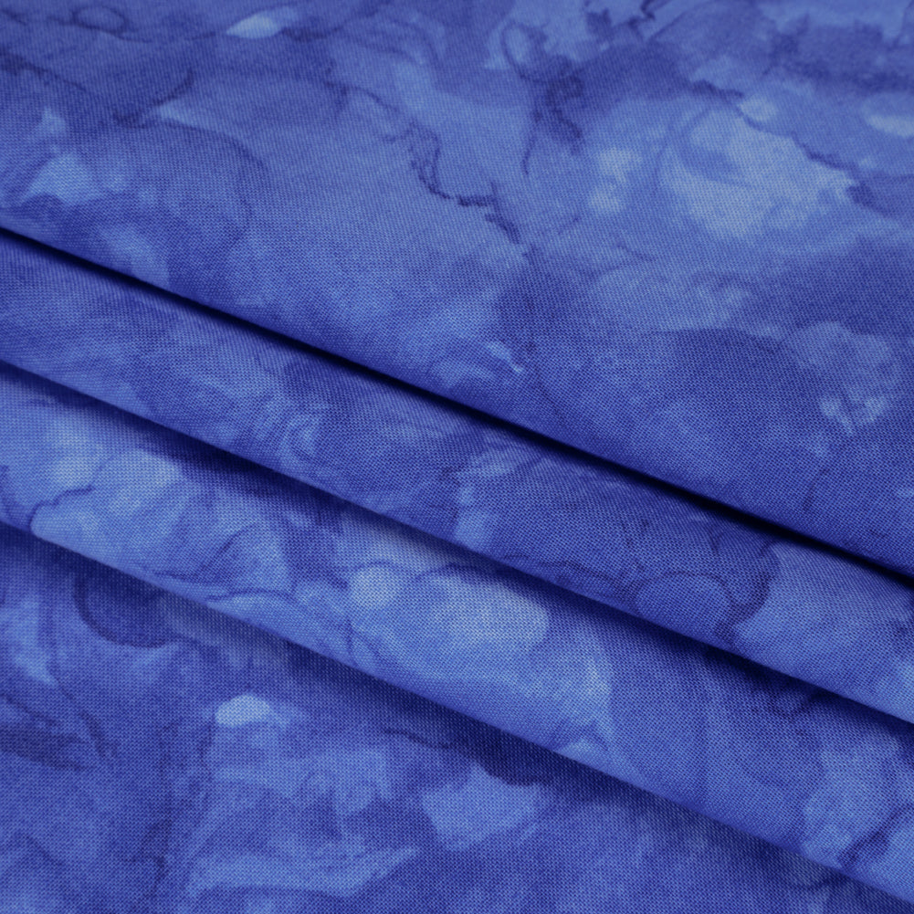 Printed Quilting Cotton by Northcott - Lapis Abstract - Mirage Collection