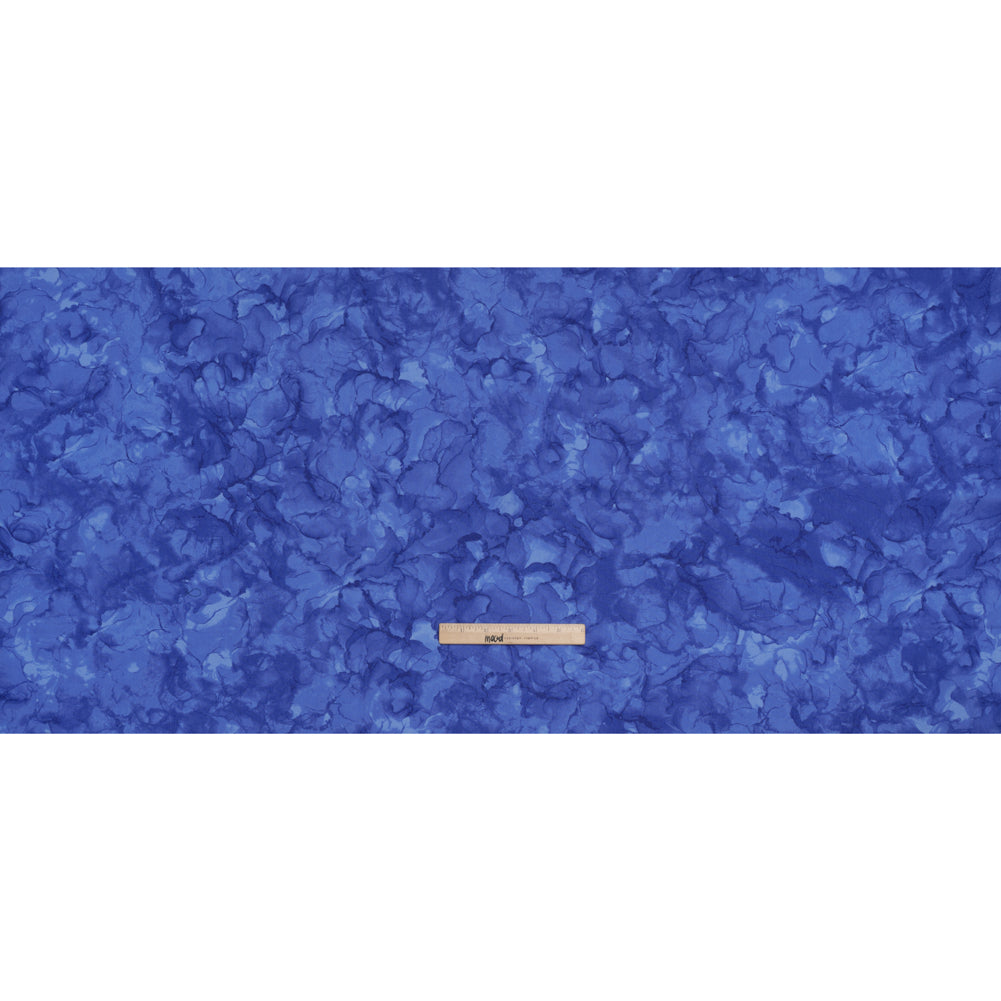 Printed Quilting Cotton by Northcott - Lapis Abstract - Mirage Collection