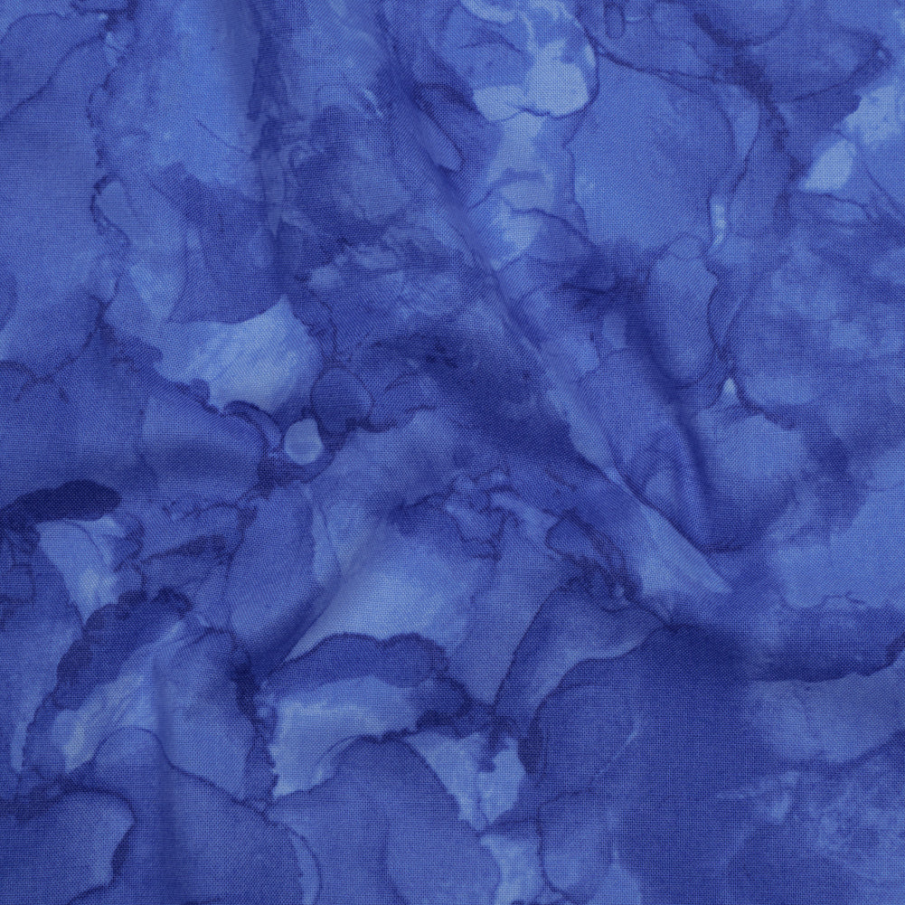 Printed Quilting Cotton by Northcott - Lapis Abstract - Mirage Collection