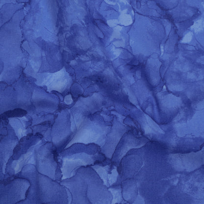 Printed Quilting Cotton by Northcott - Lapis Abstract - Mirage Collection