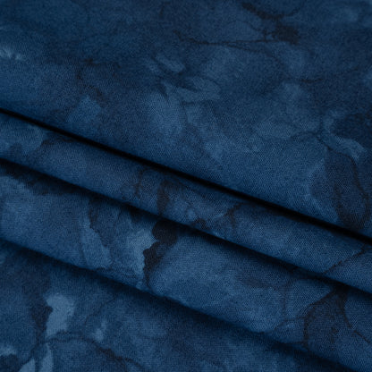 Printed Quilting Cotton by Northcott - Navy Abstract - Mirage Collection