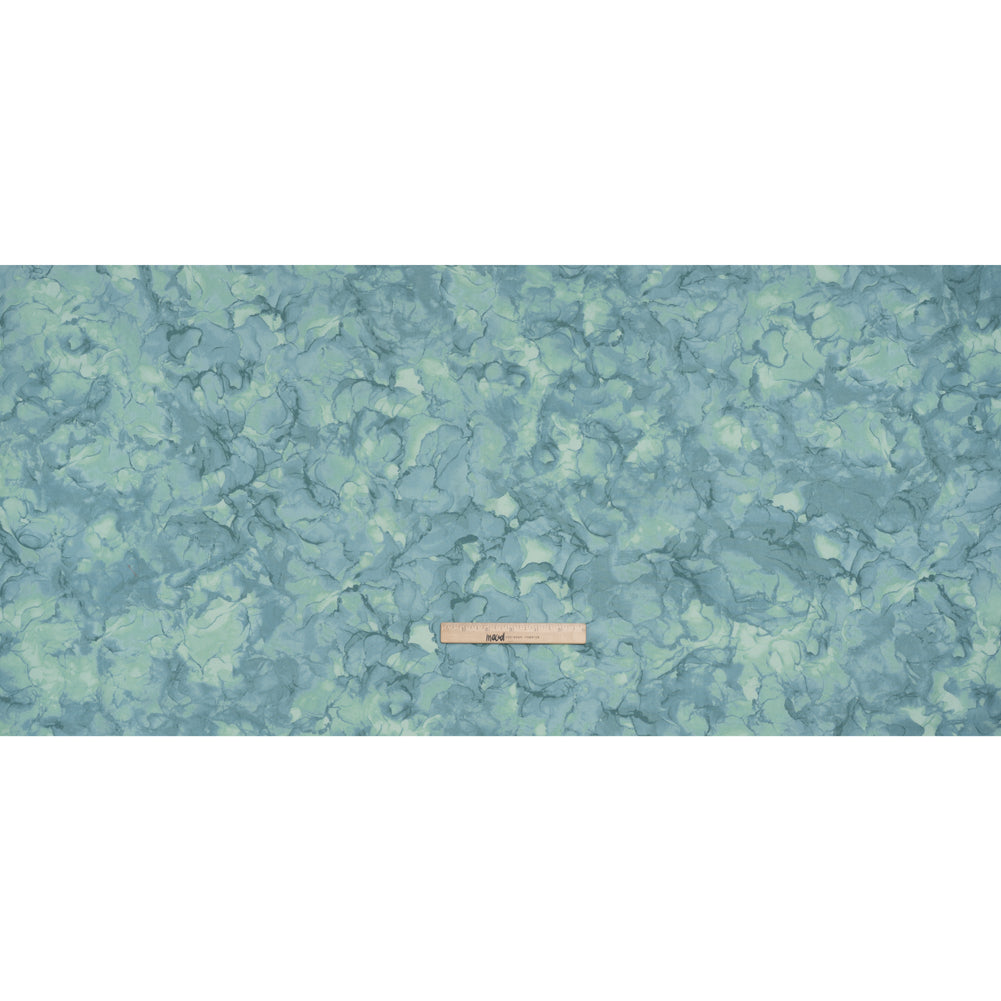 Printed Quilting Cotton by Northcott - Sea Glass Abstract - Mirage Collection