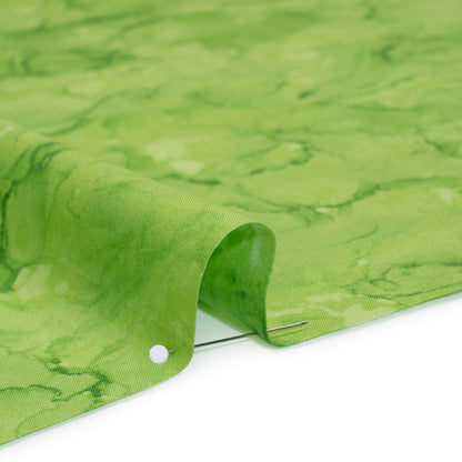 Printed Quilting Cotton by Northcott - Green Apple Abstract - Mirage Collection
