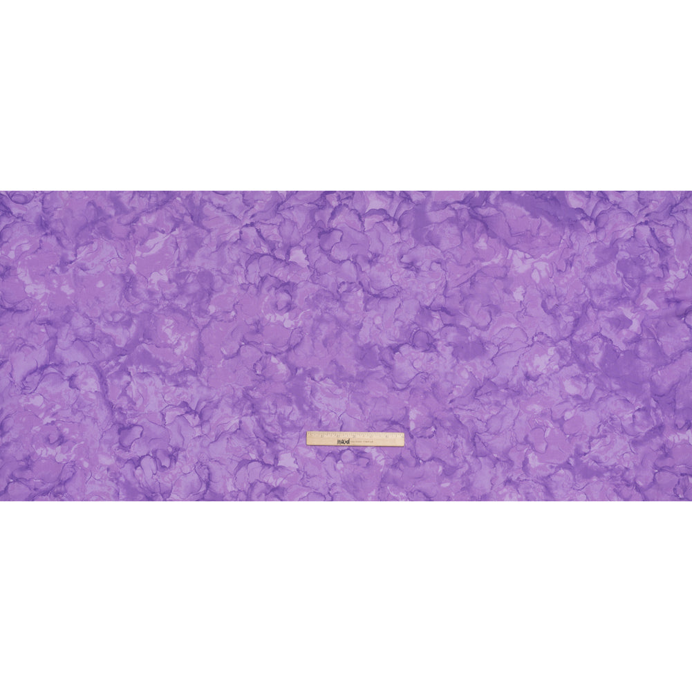 Printed Quilting Cotton by Northcott - Lavender Abstract - Mirage Collection