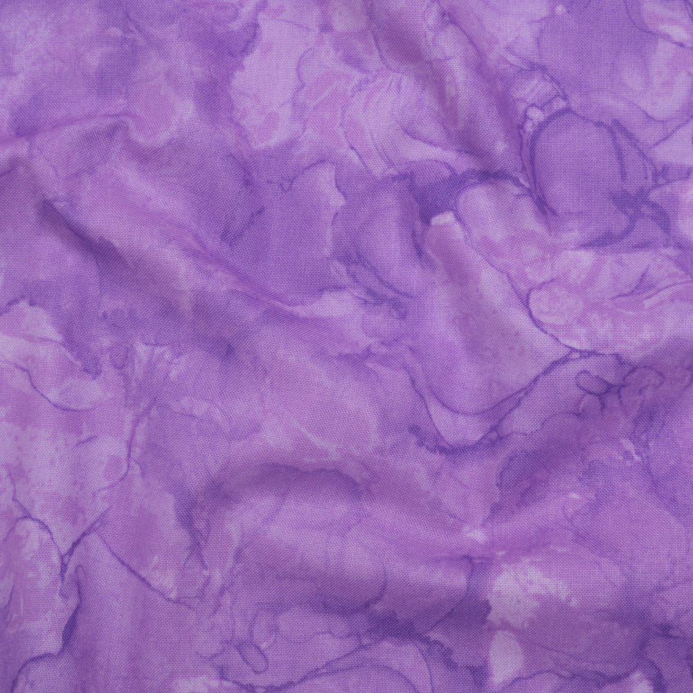 Printed Quilting Cotton by Northcott - Lavender Abstract - Mirage Collection