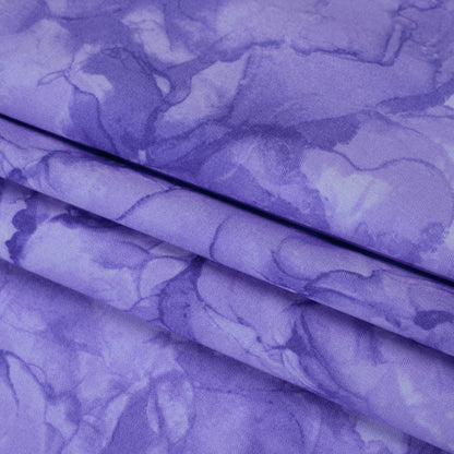 Printed Quilting Cotton by Northcott - Lilac Abstract - Mirage Collection