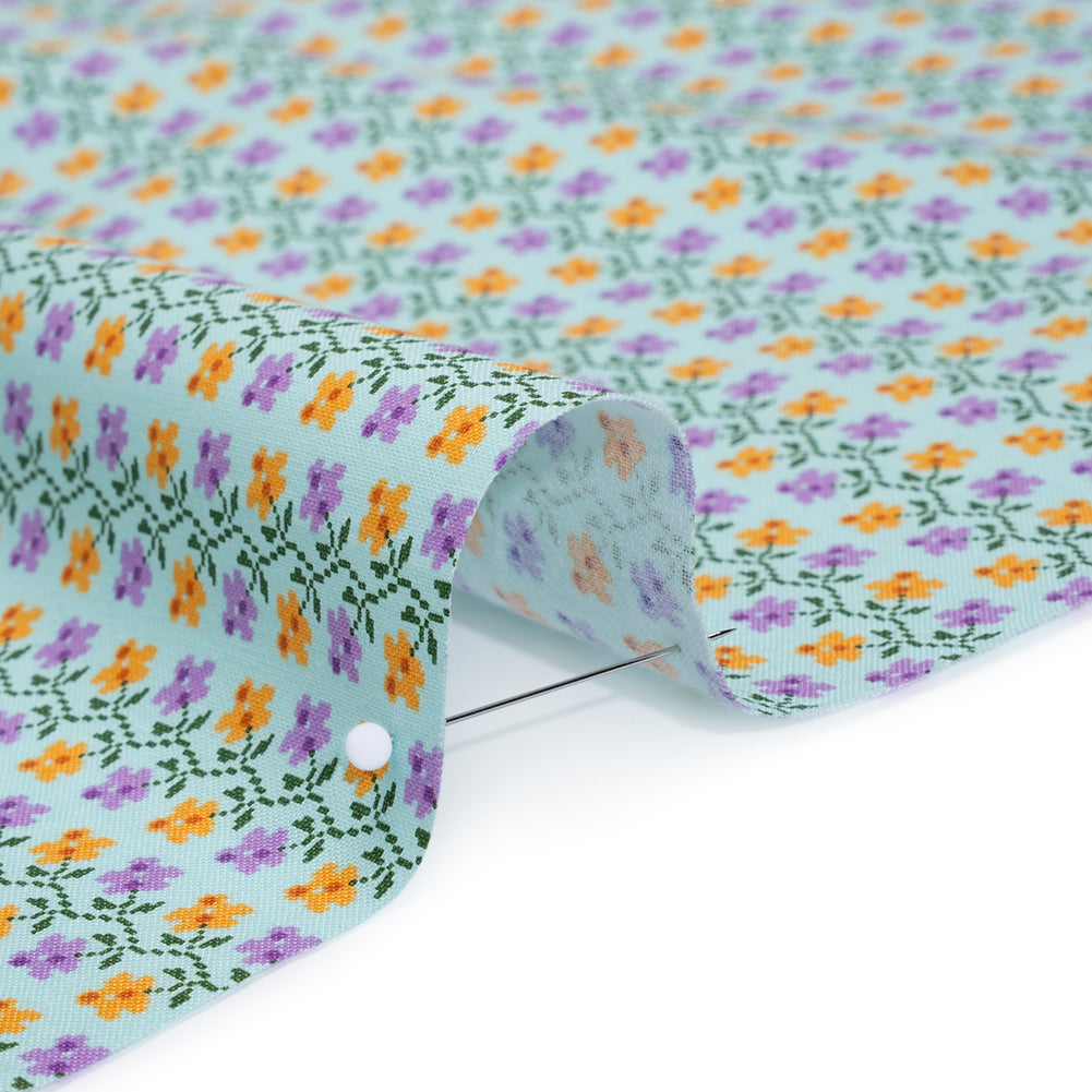 Printed Quilting Cotton by Anna Maria Textiles for Northcott - Spring Offshoot Floral - Heiress Collection