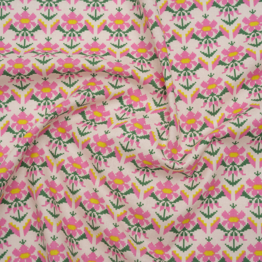 Printed Quilting Cotton by Anna Maria Textiles for Northcott - Sweet Posey Floral - Heiress Collection