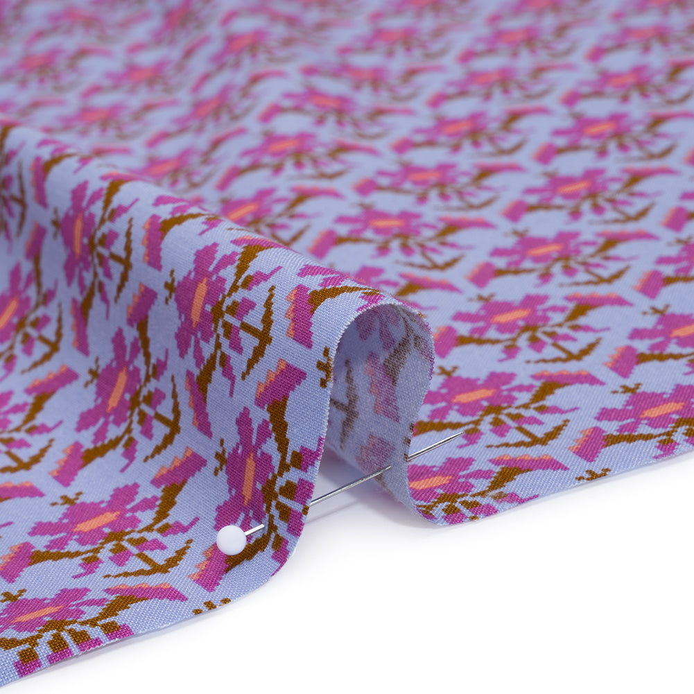 Printed Quilting Cotton by Anna Maria Textiles for Northcott - Glow Posey Floral - Heiress Collection