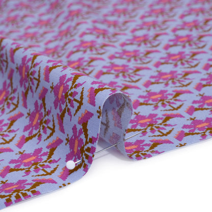 Printed Quilting Cotton by Anna Maria Textiles for Northcott - Glow Posey Floral - Heiress Collection