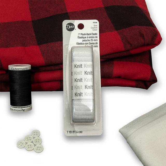 Flannel Sleepwear Sewing Kit