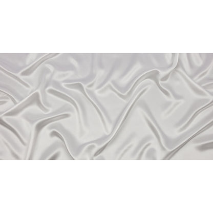 Silk Charmeuse 44" - Whisper White - Premium Collection
