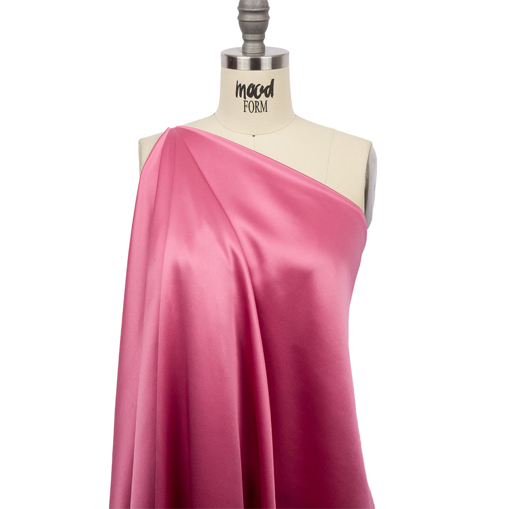 Silk Charmeuse 44" - Rapture Rose - Premium Collection