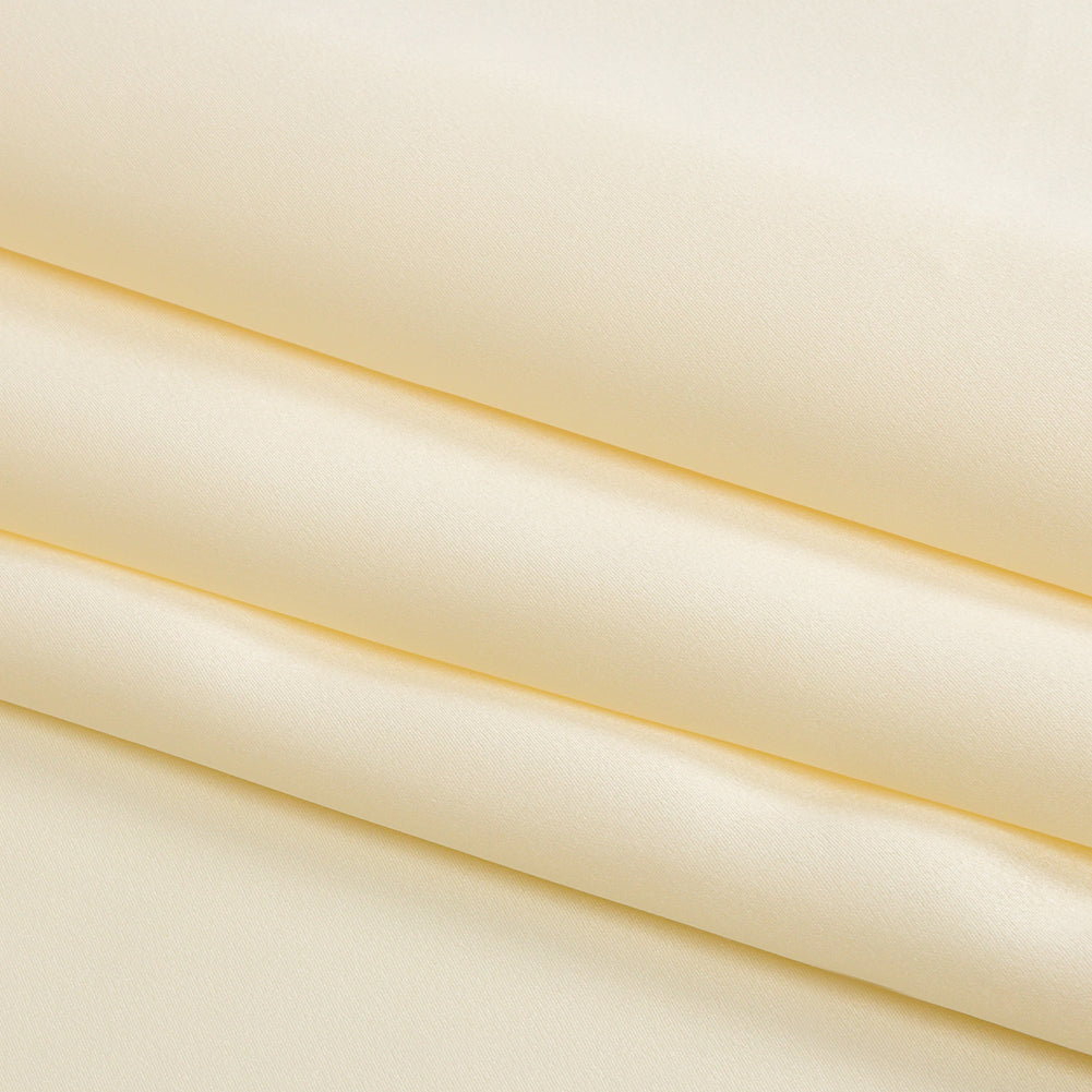 Silk Charmeuse 44" - Pale Yellow - Premium Collection