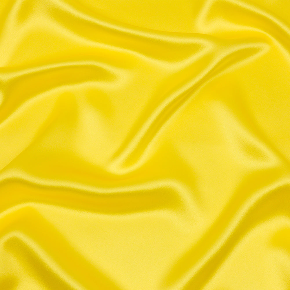 Silk Charmeuse 44" - Buttercup Yellow - Premium Collection