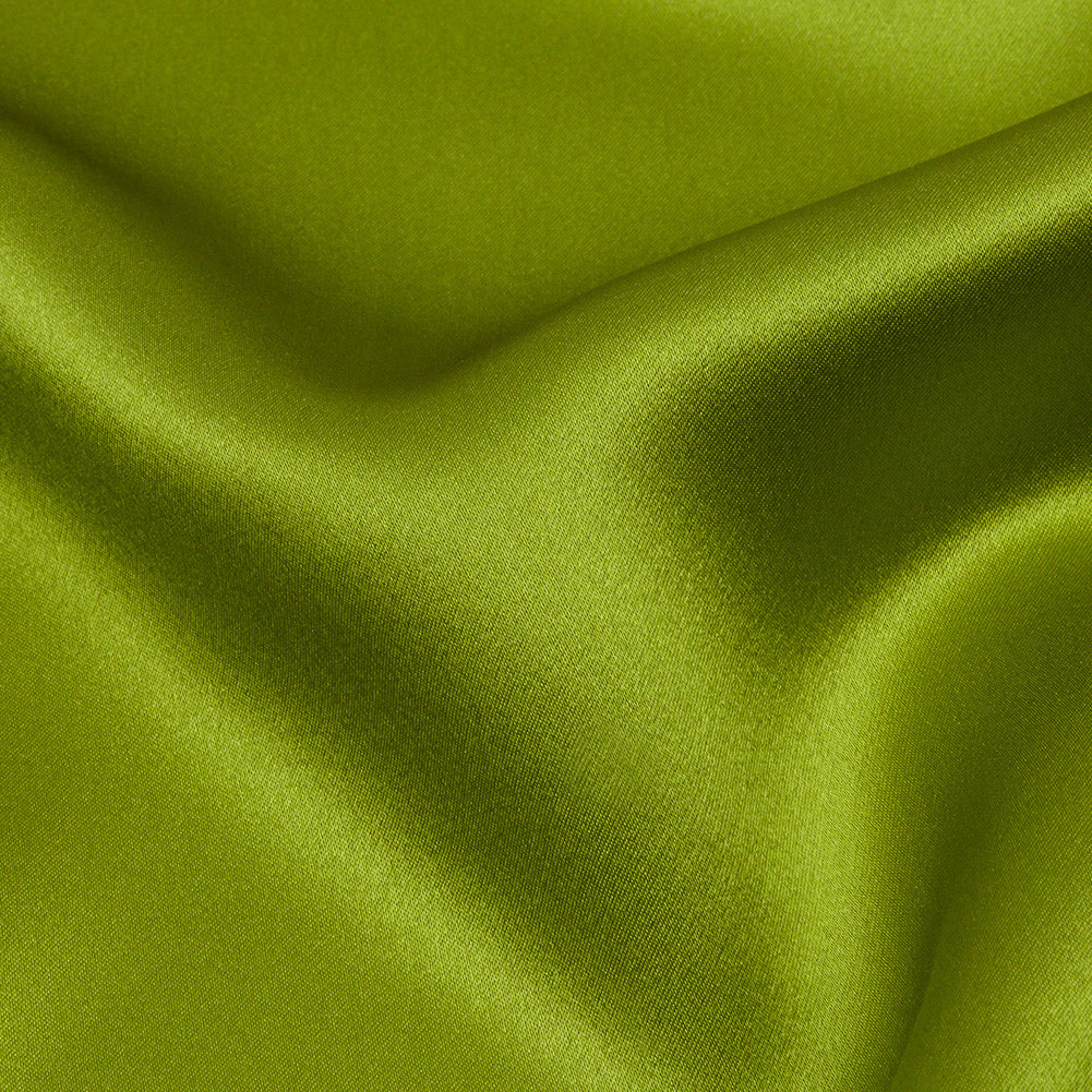 Silk Charmeuse 44" - Peridot Green - Premium Collection