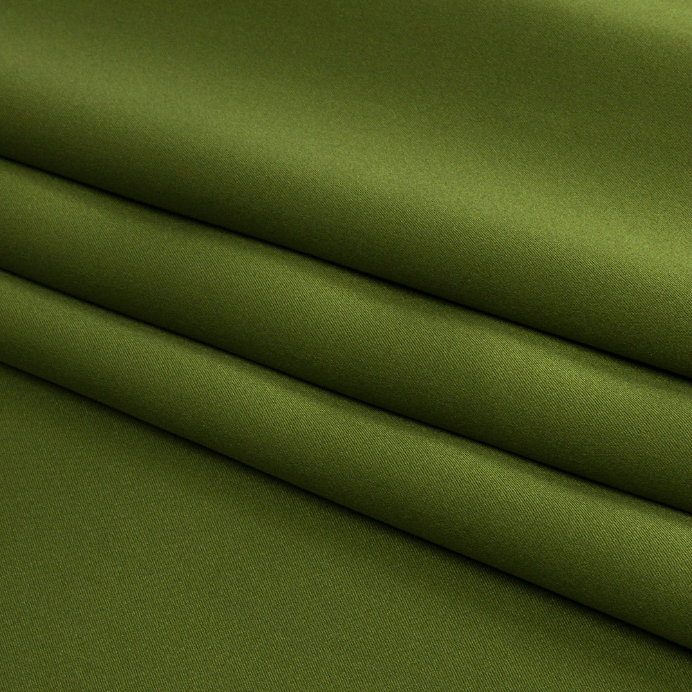 Silk Charmeuse 44" - Pesto Green - Premium Collection Full