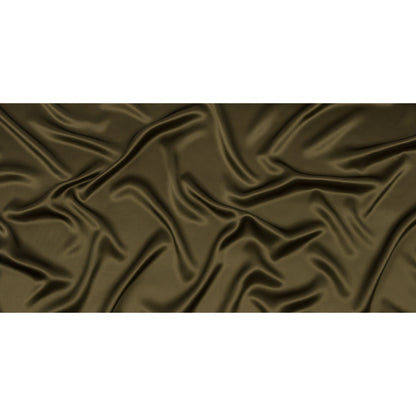 Silk Charmeuse 44" - Olive Green - Premium Collection