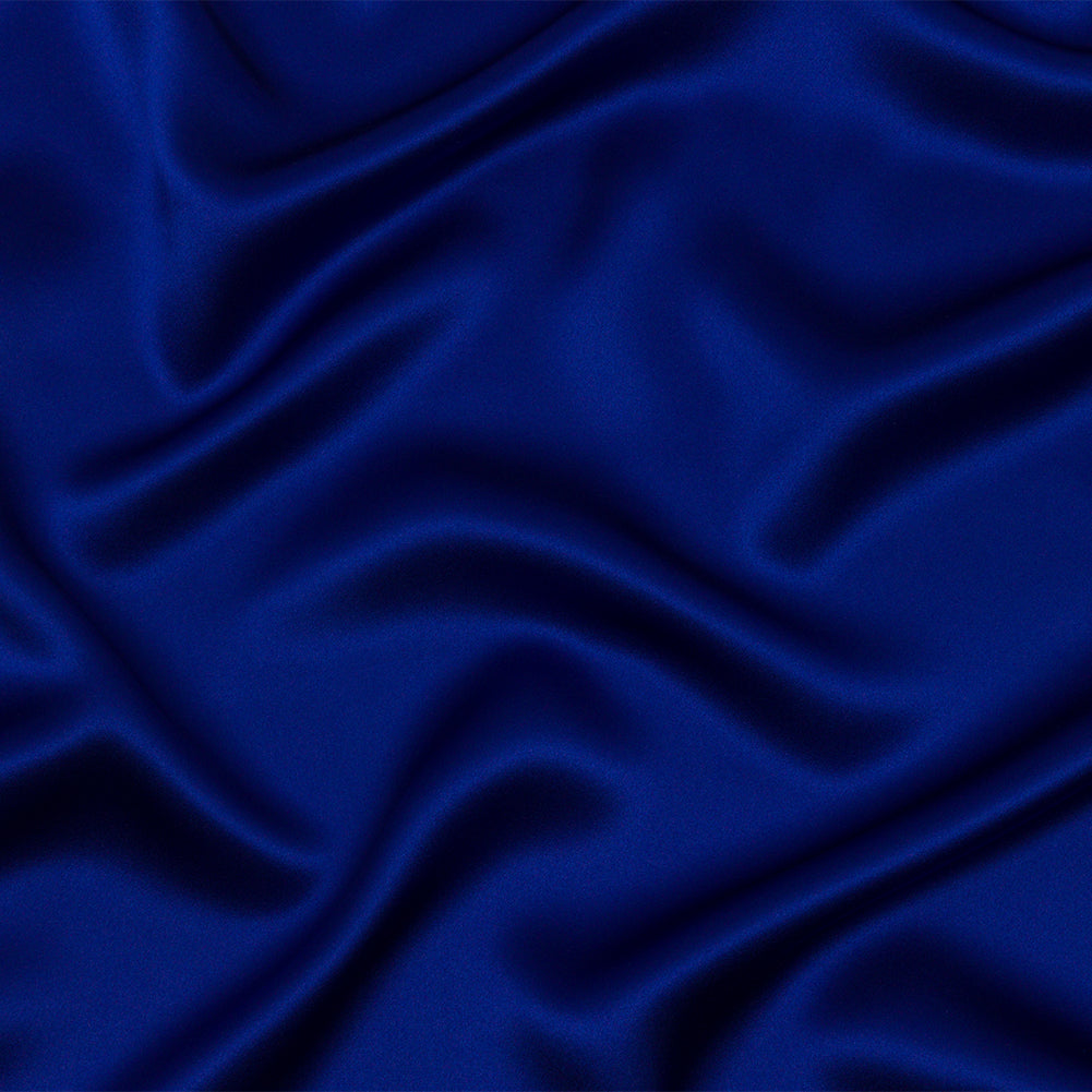 Silk Charmeuse 44" - Mazarine Blue - Premium Collection