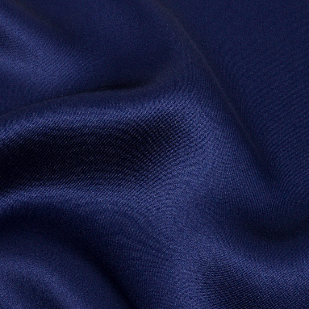 Silk Charmeuse 44" - Estate Blue - Premium Collection