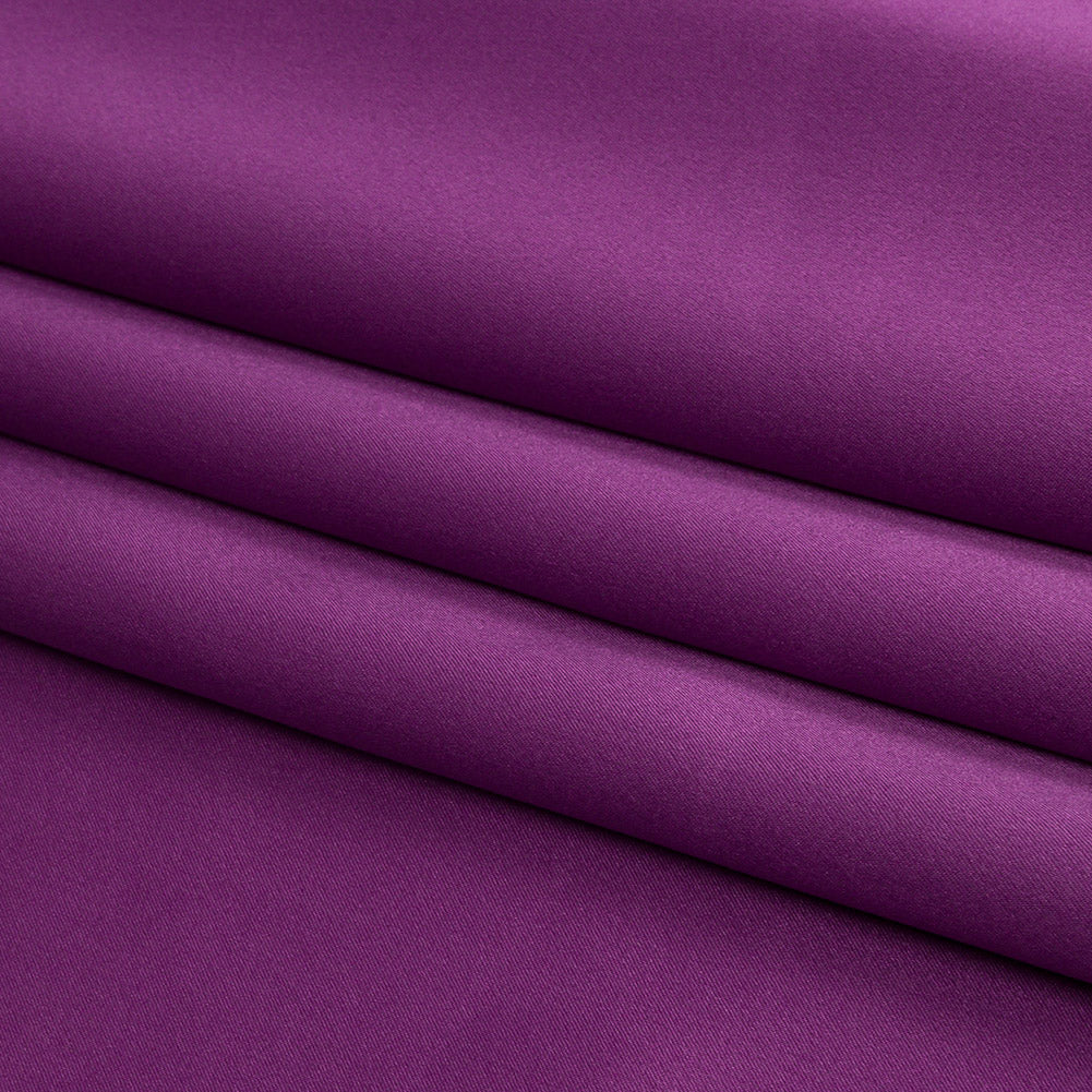 Silk Charmeuse 44" - Bright Purple - Premium Collection