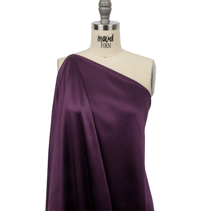 Silk Charmeuse 44" - Blackberry - Premium Collection