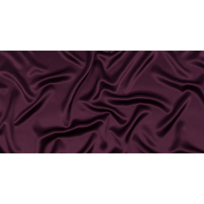 Silk Charmeuse 44" - Eggplant - Premium Collection