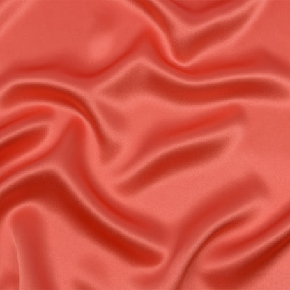 Silk Charmeuse 44" - Coral - Premium Collection