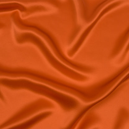 Silk Charmeuse 44" - Burnt Orange - Premium Collection