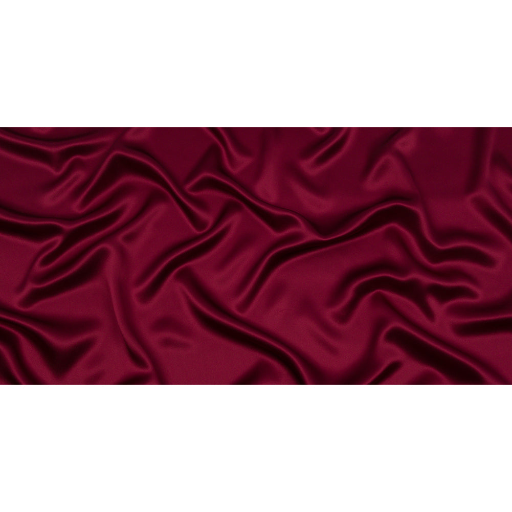 Charmeuse de seda de 44" - Vino - Colección Premium