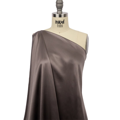 Silk Charmeuse 44" - Dark Silver - Premium Collection