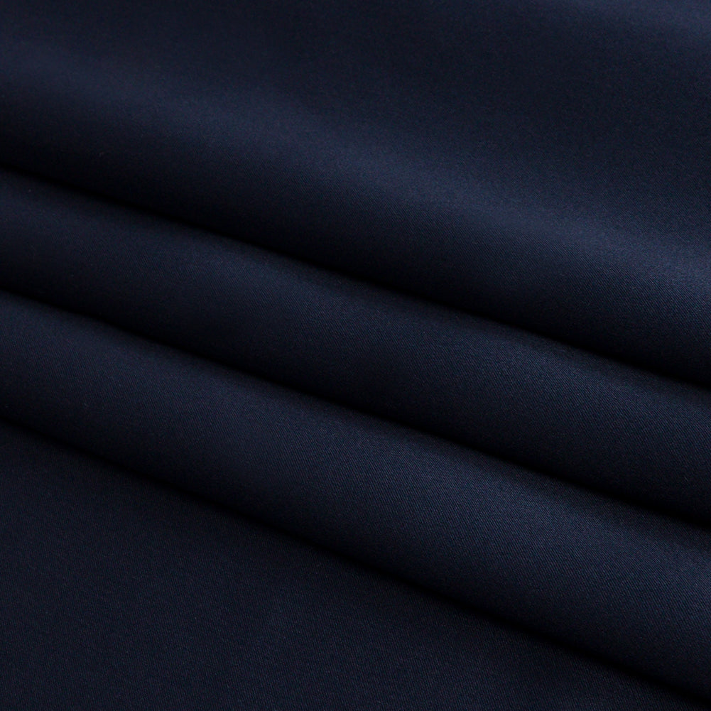 Silk Charmeuse 44" - Navy - Premium Collection