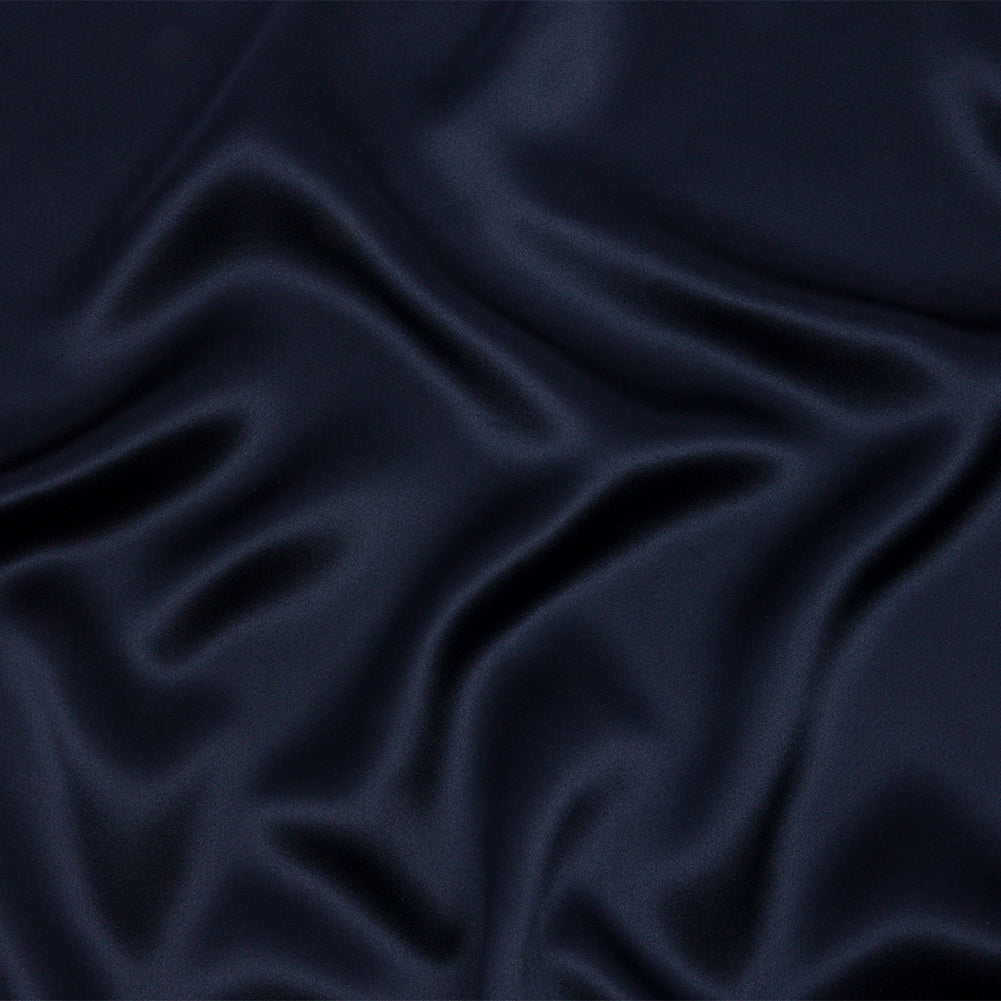 Silk Charmeuse 44" - Navy - Premium Collection