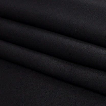 Silk Charmeuse 44" - Black - Premium Collection