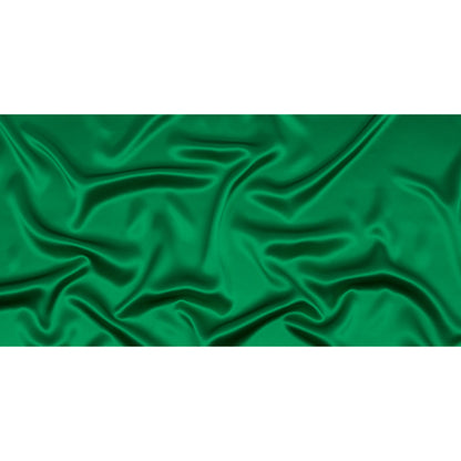 Silk Charmeuse 44" - Kelly Green - Premium Collection