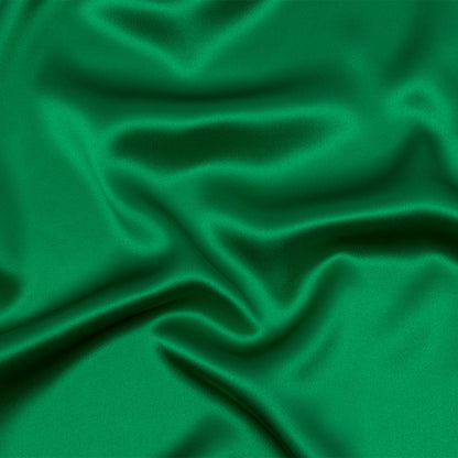 Silk Charmeuse 44" - Kelly Green - Premium Collection