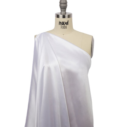 Silk Charmeuse 54" - Bright White - Premium Collection