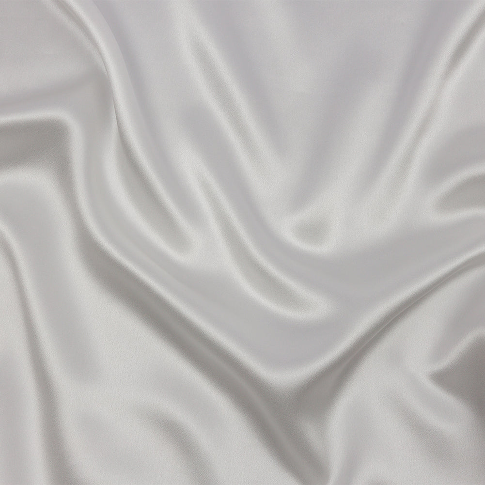 Silk Charmeuse 54" - Whisper White - Premium Collection