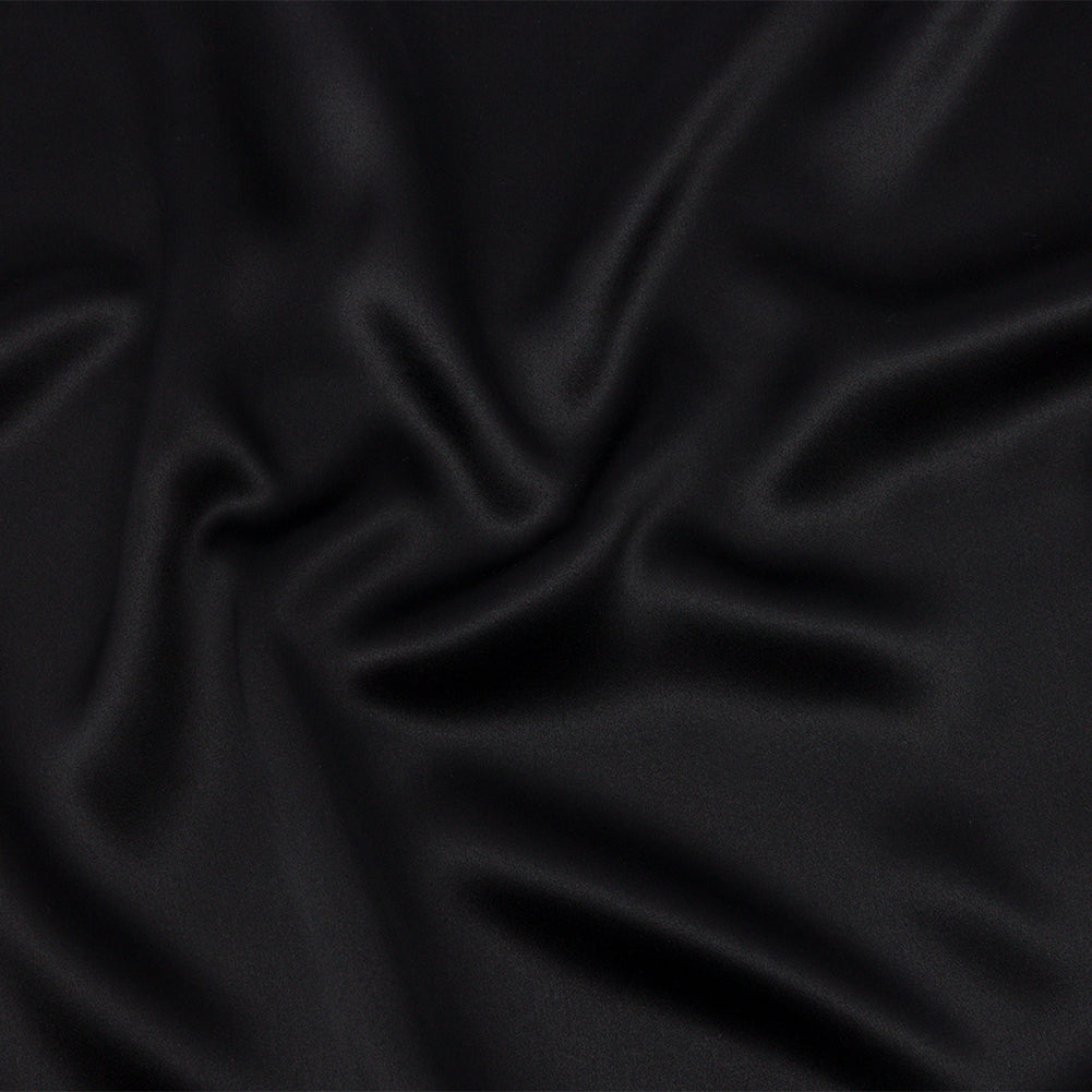 Silk Charmeuse 54" - Black - Premium Collection