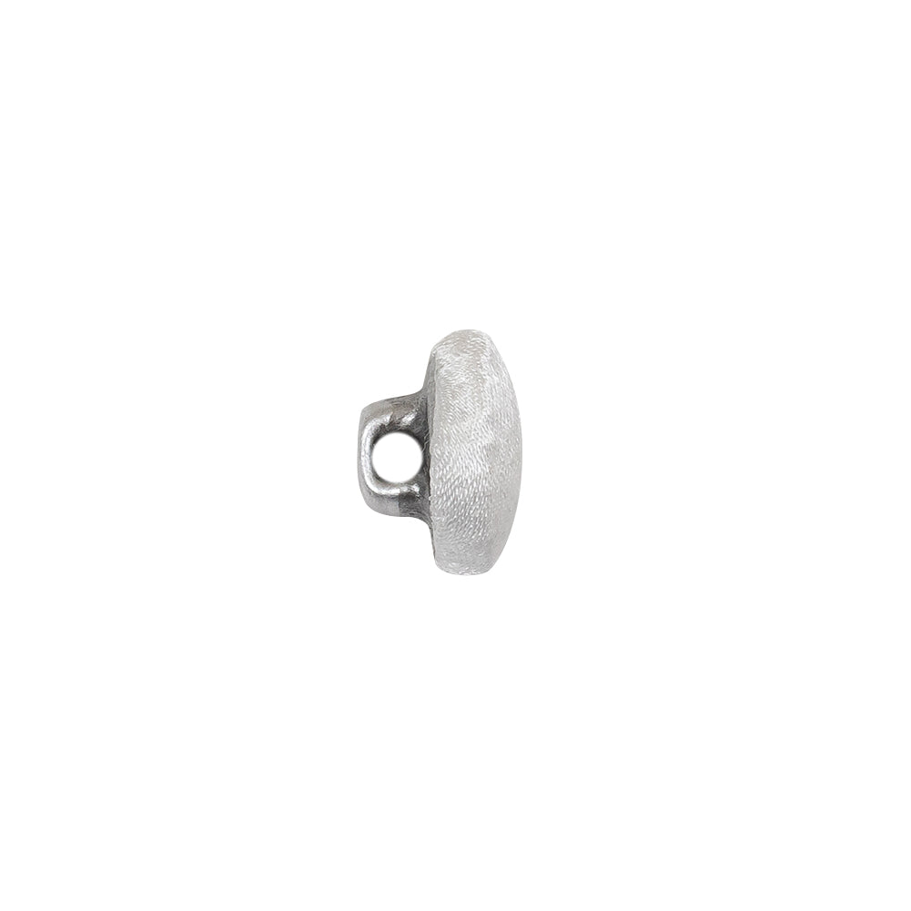 Mood Exclusive Whisper White Silk Covered Button - 18L/11.5mm
