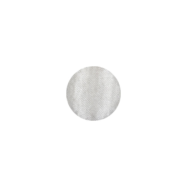 Mood Exclusive Whisper White Silk Covered Button - 18L/11.5mm