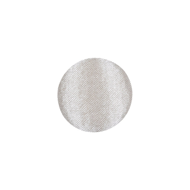 Mood Exclusive Whisper White Silk Covered Button - 24L/15mm